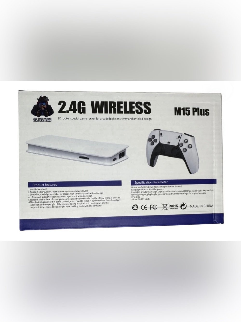 M15 PLUS Console Stick (64GB) Supports Thousands of Games (New In Box) - Picture 2 of 8